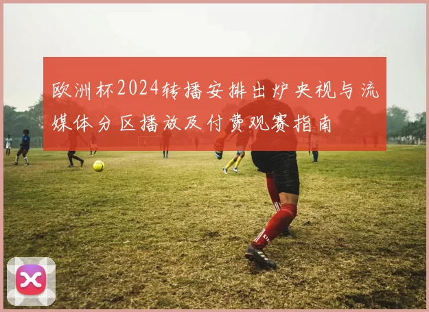 欧洲杯2024转播安排出炉央视与流媒体分区播放及付费观赛指南